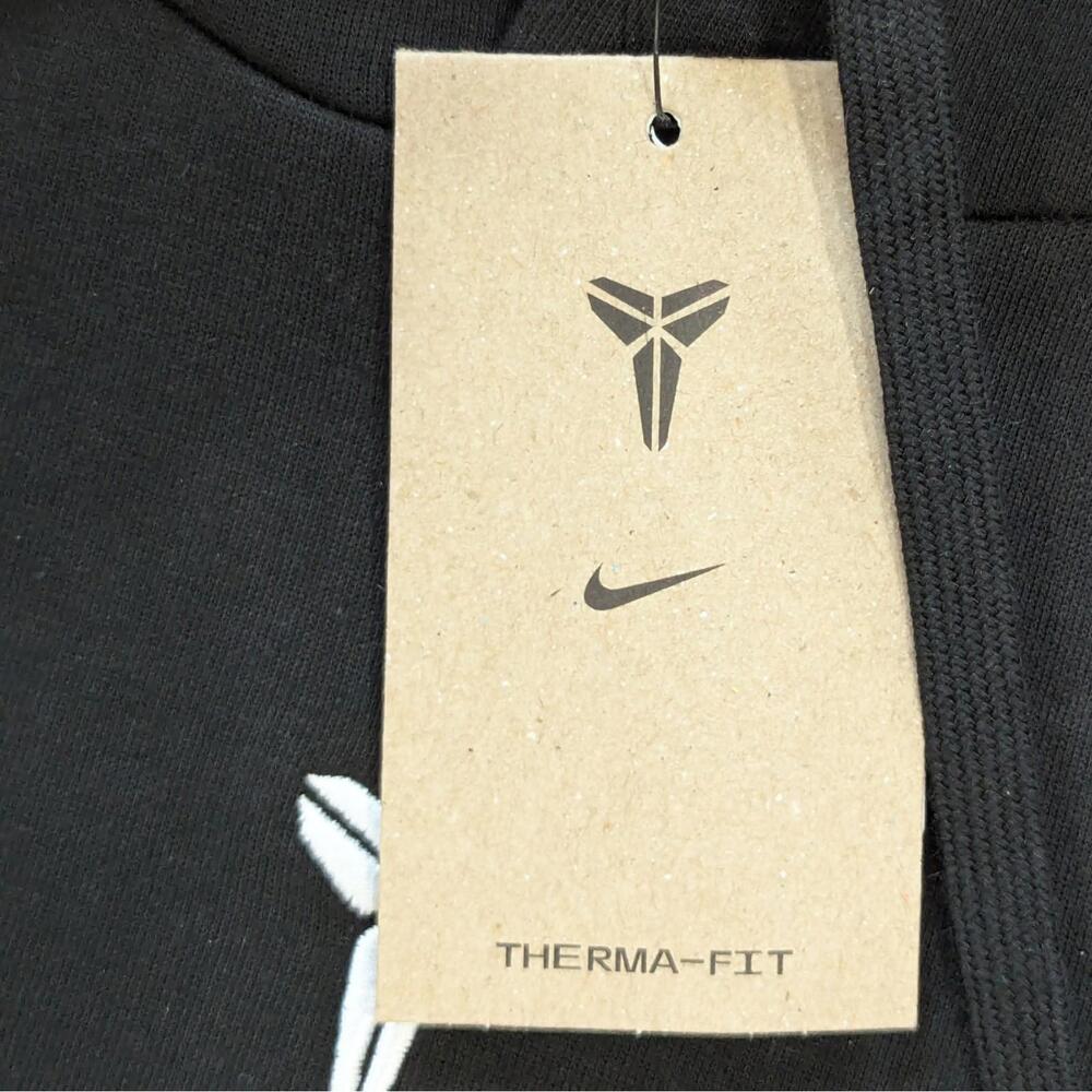 Nike Kobe Therma-FIT Hoodie Black M NWT Mamba Mentality HJ8110-010 Basketball - Picture 5 of 8